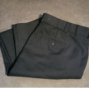 Stafford 34×32 black slacks